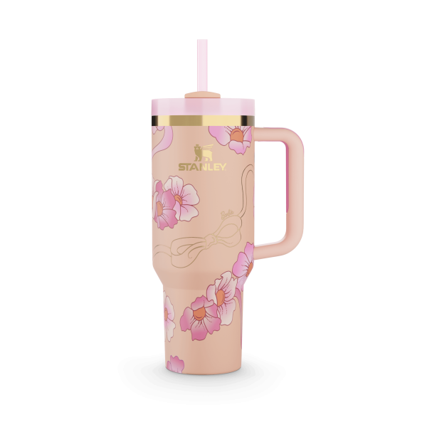 The Barbie x Stanley '80s Peaches 'N Cream Quencher | 40 OZ