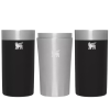 Lifted Spirits Prismatic Highball Glass + Craft Cocktail Shaker Set | 12 OZ