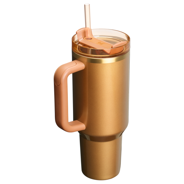 The Copper Tinsel Quencher H2.0 FlowState Tumbler | 40 OZ - Image 3