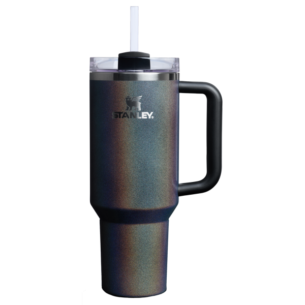 The Midnight Glitz Quencher H2.0 FlowState Tumbler | 40 OZ