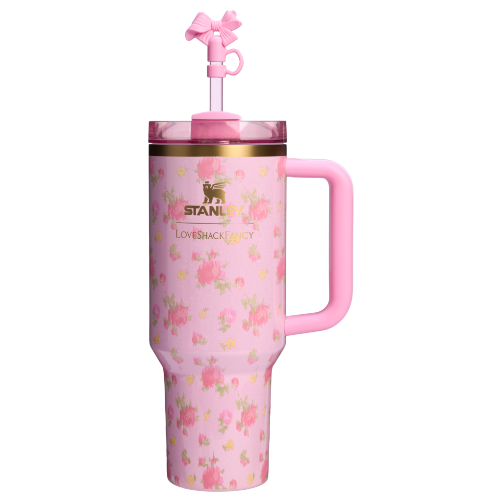 LoveShackFancy Quencher H2.0 Flowstate Tumbler | 40 OZ